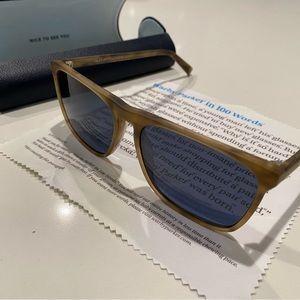 Warby Parker / light brown mens sunglasses